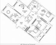 4-комнатная квартира площадью 178 кв.м, Погодинская улица, 2/3 стр 1,2,3,4, корп.1 | цена 124 923 100 руб. | www.metrprice.ru