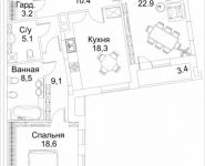 2-комнатная квартира площадью 97 кв.м, Малая Пироговская, 8 | цена 80 432 920 руб. | www.metrprice.ru