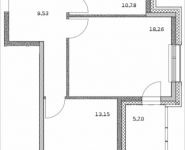 2-комнатная квартира площадью 59.9 кв.м, Лазоревый пр., 3 | цена 11 410 950 руб. | www.metrprice.ru