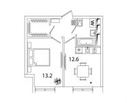 1-комнатная квартира площадью 37.1 кв.м, Рязанский просп., 2 | цена 5 835 013 руб. | www.metrprice.ru