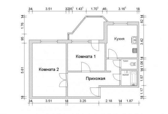 Продается 2-комнатная новостройка находится братиславская ул.