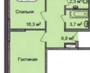 2-комнатная квартира площадью 64 кв.м, Чечерский пр., 126 | цена 7 276 923 руб. | www.metrprice.ru
