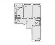 3-комнатная квартира площадью 83.3 кв.м, Сервантеса улица, д.1к1 | цена 9 522 864 руб. | www.metrprice.ru