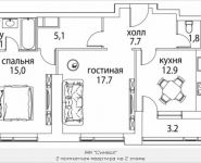 2-комнатная квартира площадью 67 кв.м, Золоторожский Вал, 11, стр. 9, корп.1 | цена 13 100 500 руб. | www.metrprice.ru