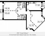 6-комнатная квартира площадью 181 кв.м, Нагатинский 1-й пр., 206 | цена 31 261 429 руб. | www.metrprice.ru
