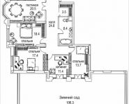 5-комнатная квартира площадью 248 кв.м, Авиационная, 77к2, корп.2 | цена 62 913 339 руб. | www.metrprice.ru