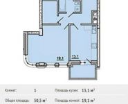 1-комнатная квартира площадью 52 кв.м, Рогожский Вал ул, 11 | цена 17 273 406 руб. | www.metrprice.ru