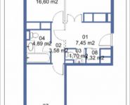 3-комнатная квартира площадью 87.61 кв.м, Кудрявцева, IV | цена 9 621 309 руб. | www.metrprice.ru