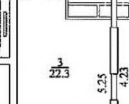 1-комнатная квартира площадью 33.5 кв.м, Носовихинское ш., 27 | цена 4 600 000 руб. | www.metrprice.ru