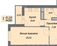 2-комнатная квартира площадью 0 кв.м в ЖК "Комфортный Квартал", Колпакова ул., 10 | цена 5 872 000 руб. | www.metrprice.ru