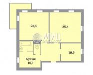 3-комнатная квартира площадью 87.6 кв.м, Колодезная ул., 7К2 | цена 14 900 000 руб. | www.metrprice.ru