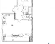 1-комнатная квартира площадью 45.5 кв.м, Дружбы, 39 | цена 4 345 250 руб. | www.metrprice.ru
