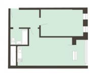 2-комнатная квартира площадью 46.7 кв.м, Цимлянская улица, 3с2 | цена 5 952 540 руб. | www.metrprice.ru