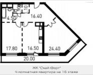 4-комнатная квартира площадью 163 кв.м, Нагатинский 1-й пр., 204-205 | цена 32 512 318 руб. | www.metrprice.ru