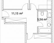 2-комнатная квартира площадью 65.36 кв.м, Лазоревый пр., 3 | цена 14 367 239 руб. | www.metrprice.ru