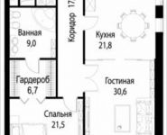 4-комнатная квартира площадью 173 кв.м в ЖК "Crystal House", Коробейников пер., 1 | цена 150 309 706 руб. | www.metrprice.ru