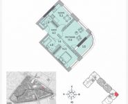 2-комнатная квартира площадью 60 кв.м, Золоторожский Вал, 11, стр. 9, корп.3 | цена 15 725 460 руб. | www.metrprice.ru