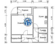 1-комнатная квартира площадью 46.8 кв.м, Бобруйская ул., 10К1 | цена 8 990 000 руб. | www.metrprice.ru