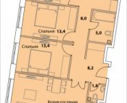 3-комнатная квартира площадью 94 кв.м, Шелепихинская набережная, влд 34, корп.7 | цена 21 221 400 руб. | www.metrprice.ru