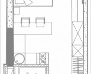 1-комнатная квартира площадью 26.83 кв.м, 1-я улица Леонова, 1 | цена 4 327 866 руб. | www.metrprice.ru