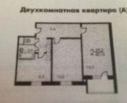 2-комнатная квартира площадью 45 кв.м, Ю.Фучика ул., 4/2 | цена 3 200 000 руб. | www.metrprice.ru