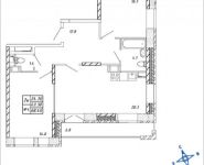 2-комнатная квартира площадью 68.4 кв.м, Дружбы, 38 | цена 5 729 184 руб. | www.metrprice.ru