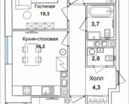 3-комнатная квартира площадью 82 кв.м, Шелепихинская набережная, влд 34, корп.3 | цена 28 098 400 руб. | www.metrprice.ru