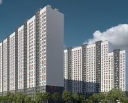 1-комнатная квартира площадью 37.6 кв.м,  | цена 4 361 600 руб. | www.metrprice.ru