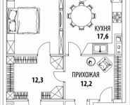 1-комнатная квартира площадью 81 кв.м, Смоленская площадь, вл7-9 | цена 38 211 000 руб. | www.metrprice.ru