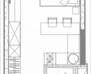 1-комнатная квартира площадью 26.77 кв.м, 1-я улица Леонова, 1 | цена 4 927 875 руб. | www.metrprice.ru