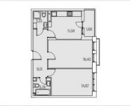2-комнатная квартира площадью 61 кв.м, Николо-Хованская ул, 12к2 | цена 5 833 760 руб. | www.metrprice.ru
