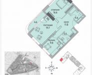 2-комнатная квартира площадью 69 кв.м, Золоторожский Вал, 11, стр. 9, корп.3 | цена 17 274 150 руб. | www.metrprice.ru