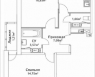 2-комнатная квартира площадью 61.14 кв.м, Родниковая, к3 | цена 6 791 772 руб. | www.metrprice.ru