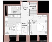 3-комнатная квартира площадью 72.4 кв.м в ЖК "РЕНОМЭ", Ильменский проезд, 17к3 | цена 12 879 960 руб. | www.metrprice.ru