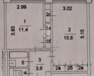 2-комнатная квартира площадью 36 кв.м, Аминьевское ш., 17 | цена 4 700 000 руб. | www.metrprice.ru