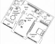 2-комнатная квартира площадью 104 кв.м, Погодинская улица, 2/3 стр 1,2,3,4, корп.1 | цена 72 760 500 руб. | www.metrprice.ru