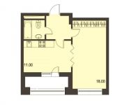 1-комнатная квартира площадью 2 кв.м, Мякининская 5-я ул., 55 | цена 8 615 218 руб. | www.metrprice.ru