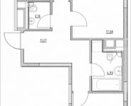 2-комнатная квартира площадью 63 кв.м, Лазоревый пр., 3 | цена 14 222 250 руб. | www.metrprice.ru