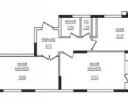 2-комнатная квартира площадью 65.8 кв.м, Захарченко ул. | цена 3 882 200 руб. | www.metrprice.ru