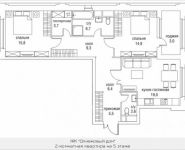 2-комнатная квартира площадью 88 кв.м, Верхняя улица, 34с5, корп.1 | цена 35 831 250 руб. | www.metrprice.ru