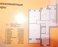 4-комнатная квартира площадью 127.06 кв.м, Заповедная улица, д.53 | цена 11 200 000 руб. | www.metrprice.ru