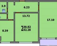 2-комнатная квартира площадью 53 кв.м, Малыгина ул., 22К1 | цена 7 780 000 руб. | www.metrprice.ru