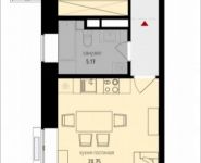 2-комнатная квартира площадью 49.28 кв.м, Октябрьская, к3 | цена 4 854 062 руб. | www.metrprice.ru