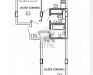 2-комнатная квартира площадью 62 кв.м, Жегаловская ул., 27 | цена 3 450 000 руб. | www.metrprice.ru