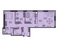 3-комнатная квартира площадью 85.1 кв.м, Дмитровское ш, 71к3 | цена 15 830 918 руб. | www.metrprice.ru