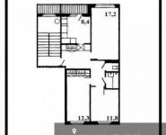 3-комнатная квартира площадью 67 кв.м, Центральная ул., 2 | цена 2 890 000 руб. | www.metrprice.ru