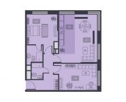 3-комнатная квартира площадью 66.1 кв.м, Дмитровское ш, 71к2 | цена 11 104 800 руб. | www.metrprice.ru